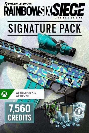 Tom Clancy's Rainbow Six Siege – Signature Welcome Pack (with 7,560 R6C) (DLC) XBOX LIVE Key EUROPE