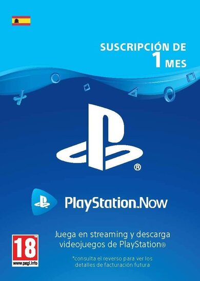 PlayStation Now 1 mes suscripción (ES) PSN Key ESPAÑA