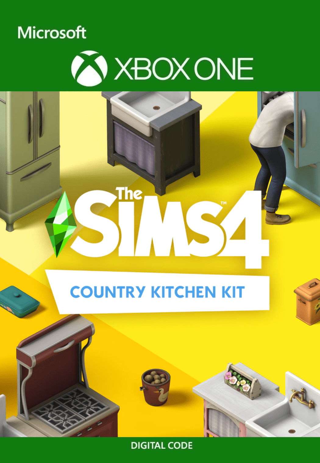 The Sims 4 Country Kitchen Kit Overview