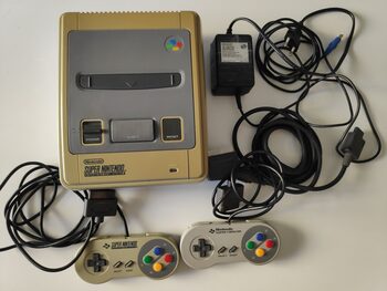 consola Super Nintendo SNES Pal con 2 mandos y cables