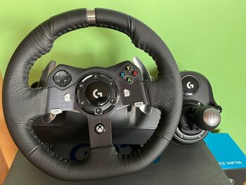 Logitech G920 Vairas/Pėdalai + pavarų perjungimo svirtis