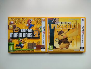 Pack de 2 Juegos (2ds y 3ds) Detective Pikachu, New Super Mario Bros 2