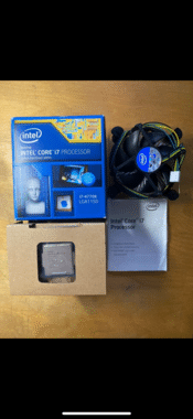 Intel Core i7-4770K 3.5-3.9 GHz LGA1150 Quad-Core CPU