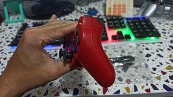 Control joystick Playstation 3 PS3 Inalámbrico rojo for sale