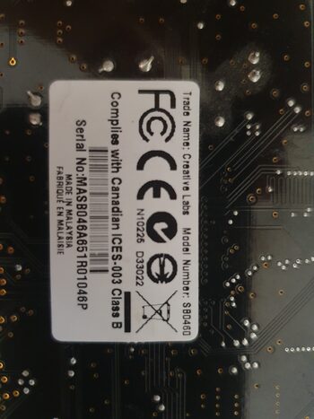 Buy Creative Sound Blaster X-Fi SB0460 XtremeMusic PCI Sound Card SB0460