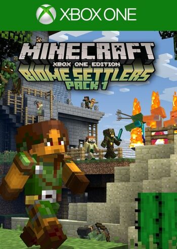 Minecraft: Biome Settlers Skin Pack 1 (DLC) XBOX LIVE Key ARGENTINA