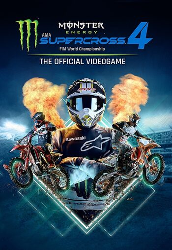 Monster Energy Supercross - Le jeu vidéo officiel 4 Steam Key GLOBAL