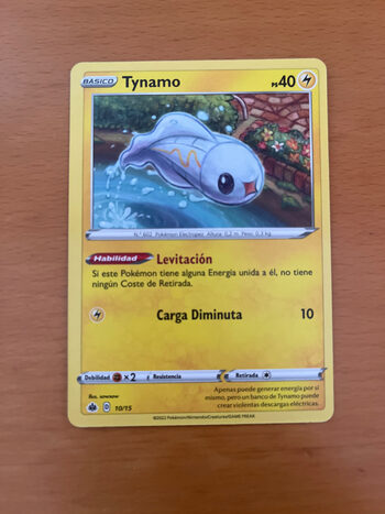 Carta Pokémon Tynamo