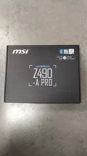 MSI Z490-A PRO Intel Z490 ATX DDR4 LGA1200 2 x PCI-E x16 Slots Motherboard