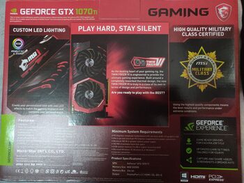 Get MSI GeForce GTX 1070 Ti 8 GB 1607-1683 Mhz PCIe x16 GPU