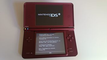 Nintendo DSi XL Dark Red + Juegos nds, gb, gba