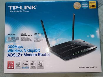 TD-W8970, 300Mbps Wireless N Gigabit ADSL2+ Modem Router