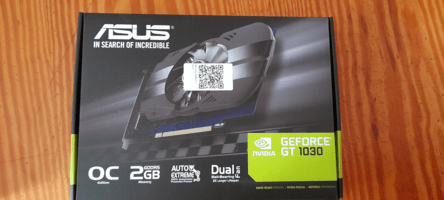 Asus GeForce GT 1030 2 GB 1278-1531 Mhz PCIe x16 GPU