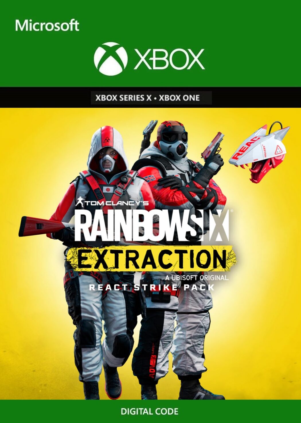 Buy Tom Clancy\'s Rainbow (DLC) Extraction REACT - Pack | Six Cheap Strike ENEBA Xbox price key