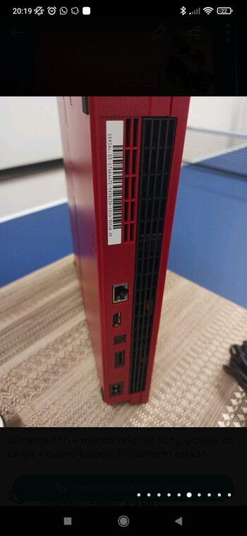 PlayStation 3 Slim, Red, 320GB for sale