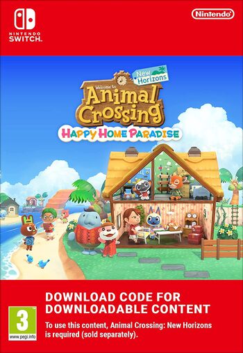 Animal Crossing: New Horizons – Happy Home Paradise (DLC) (Nintendo Switch) Código de eShop Key UNITED STATES