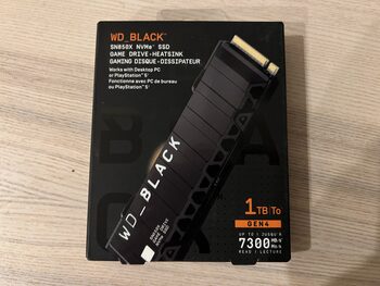 WD_BLACK 1TB SN850X NVMe SSD with Heatsink