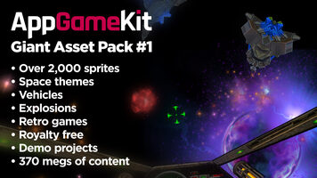 AppGameKit Classic - Giant Asset Pack 1 (DLC) (PC) Steam Key EUROPE