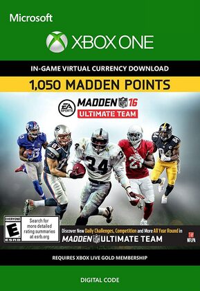 Xbox Madden NFL 22: 2200 Madden Points eGift