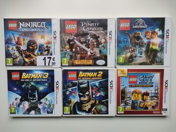 Pack 6 Juegos de LEGO (3ds y 2ds)