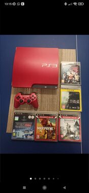 PlayStation 3 Slim, Red, 320GB