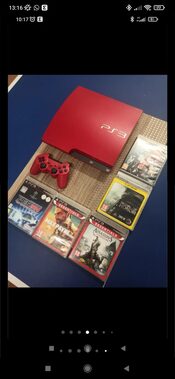 PlayStation 3 Slim, Red, 320GB