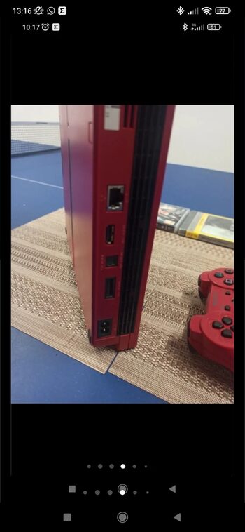 PlayStation 3 Slim, Red, 320GB