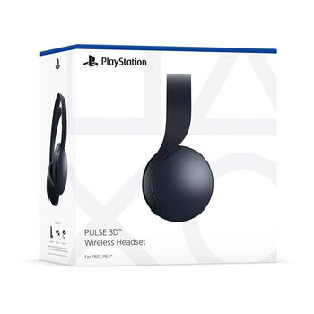 Playstation 5 Pulse 3D Black PS5 juodos bevieles ausines 