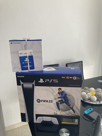 Playstation 5 Digital + FIFA 23 + Auriculares + Regalo PRECINTADO 
