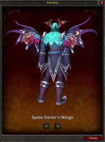 World of Warcraft: Sprite Darter's Wings Transmogs (DLC) Battle.net Key UNITED STATES for sale