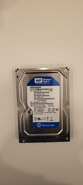 Western Digital Caviar Blue 500 GB HDD Storage