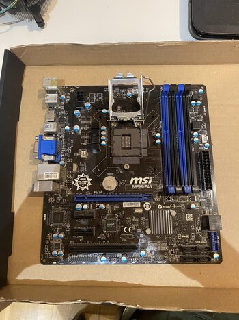 MSI B85M-E45 Intel B85 Micro ATX DDR3 LGA1150 1 x PCI-E x16 Slots Motherboard