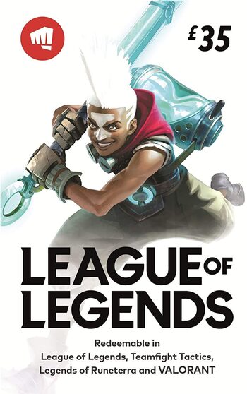 League of Legends Gift Card 35 GBP - Riot Key UNITED KINGDOM