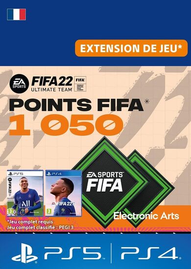 

FIFA 22 - 1050 FUT Points (PS4/PS5) PSN Key FRANCE