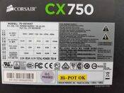 Corsair CX750 (2017) ATX 750 W 80+ Bronze PSU