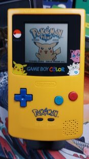 Game Boy Color Pikachu 