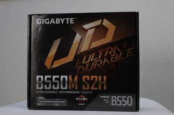 Gigabyte B550M S2H AMD B550 Micro ATX DDR4 AM4 1 x PCI-E x16 Slots Motherboard