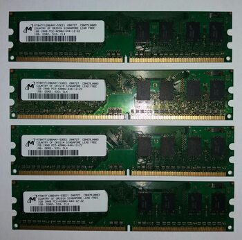 Comprar MEMORIAS RAM DDR2 533MHZ 4 X 1GB = | ENEBA