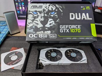 Asus GeForce GTX 1070 8 GB 1582-1797 Mhz PCIe x16 GPU for sale