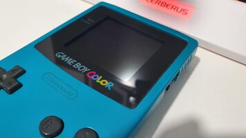 Game Boy Color con caja, Neon Blue