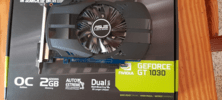 Get Asus GeForce GT 1030 2 GB 1278-1531 Mhz PCIe x16 GPU