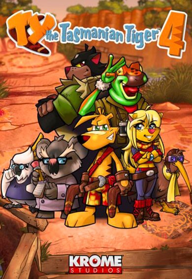TY the Tasmanian Tiger 4 cover