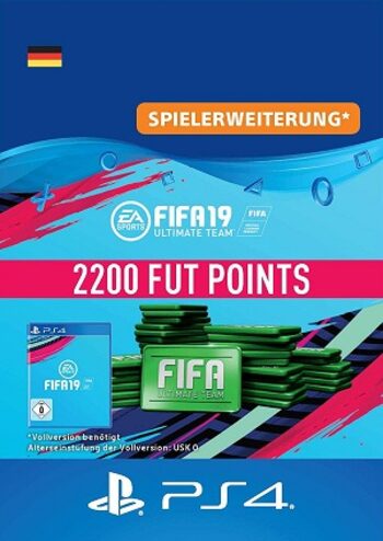 FIFA 19 - 2200 FUT Points (PS4) PSN Key GERMANY