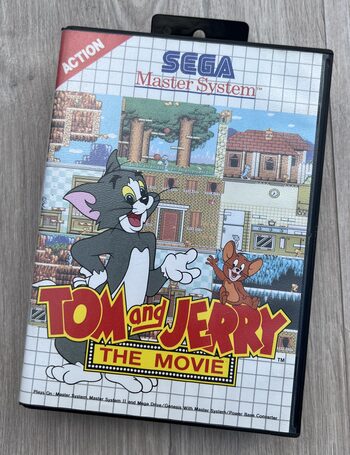 Jeu Vidéo Tom And Jerry The Movie – Master System – Sega – Action & Aventure – Version Rétro