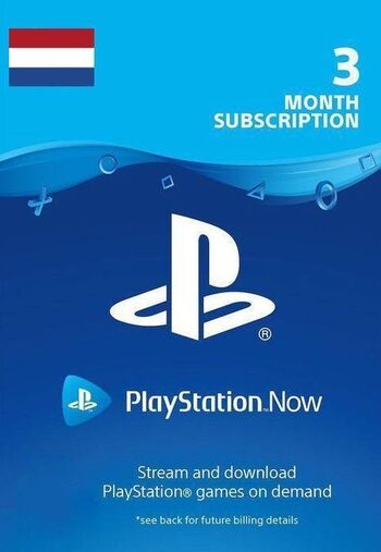 PlayStation Now 3 Month Subscription (NL) PSN Key NETHERLANDS