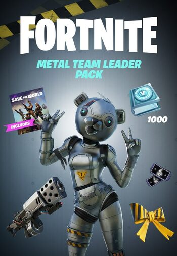 Buy Fortnite Metal Team Leader Pack 1000 V Bucks Challenge Xbox One Xbox Live Key Europe Eneba