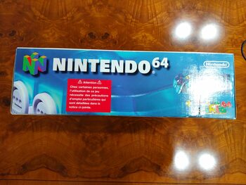Nintendo 64 pal multi ice blue + mario 64 precintada