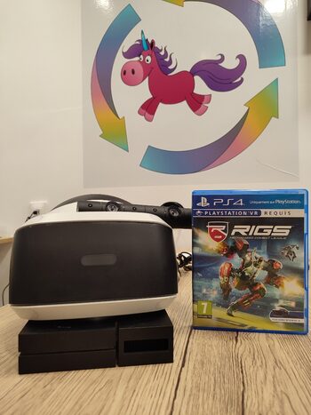 casque PS4 VR v1 + camera v2 + le jeu RIGS