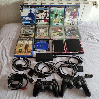 PlayStation 2 + 2 Mandos + 10 Juegos