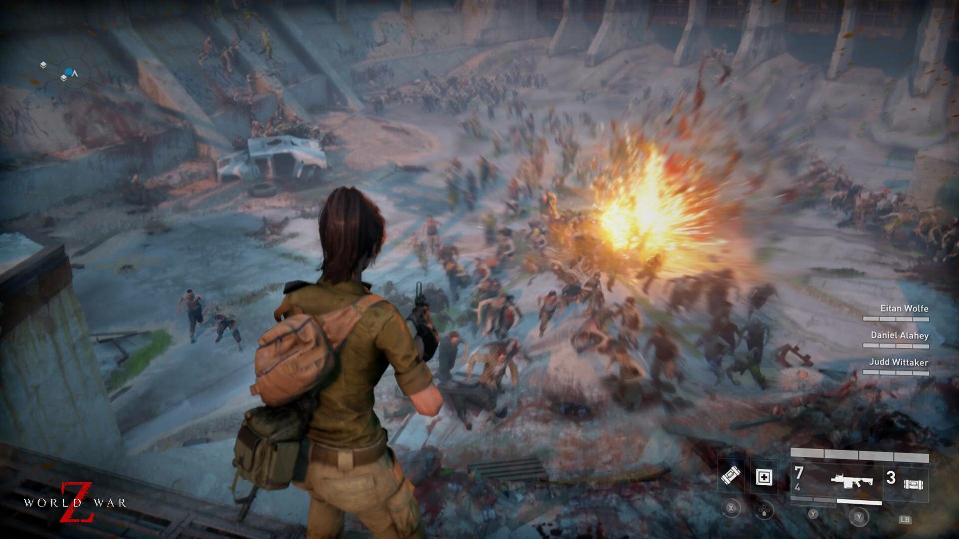 World War Z gets cross-play on Xbox One and PC, is free on the Epic Store